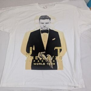 Justin Timberlake 20/20 Experience 2013 VIP Concert T Shirt 2X